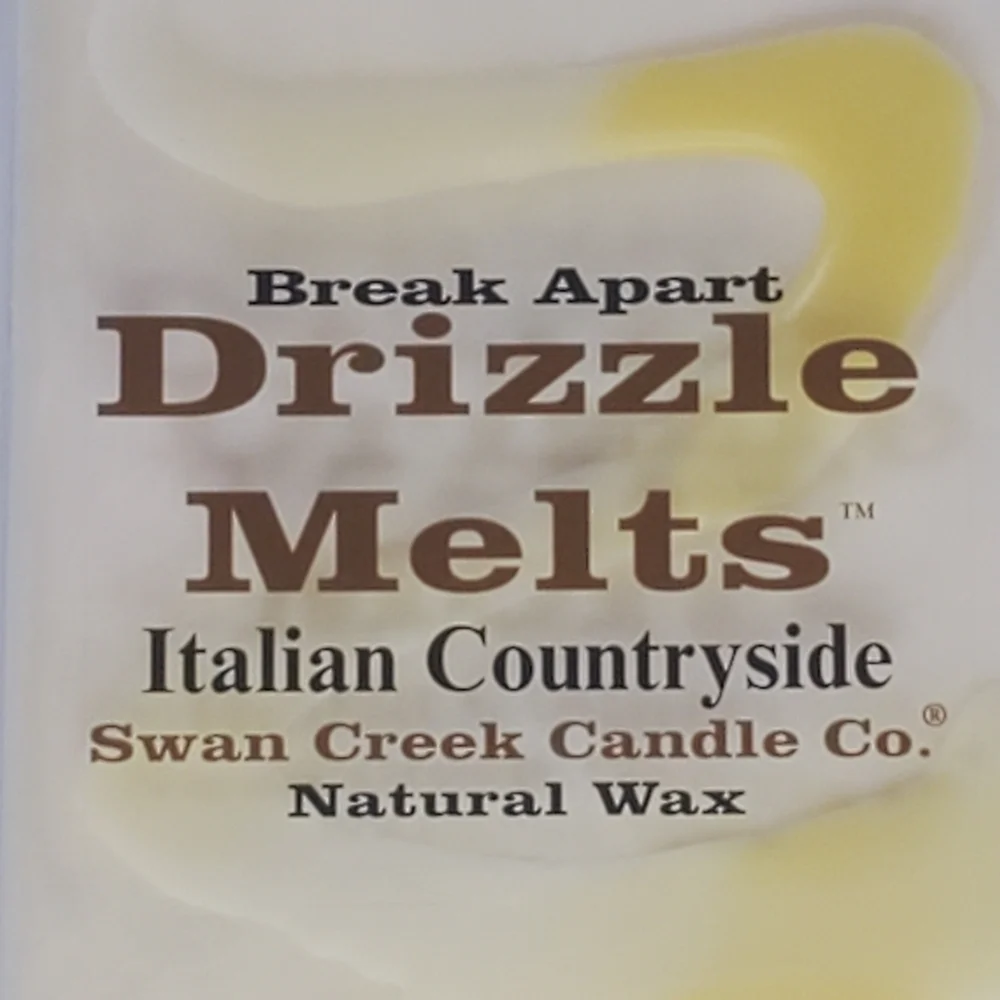 ITALIAN COUNTRYSIDE by SWAN CREEK CANDLE CO Drizzle Melts Natural Wax 5.25 oz